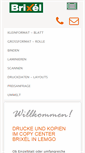 Mobile Screenshot of copycenter-brixel.de